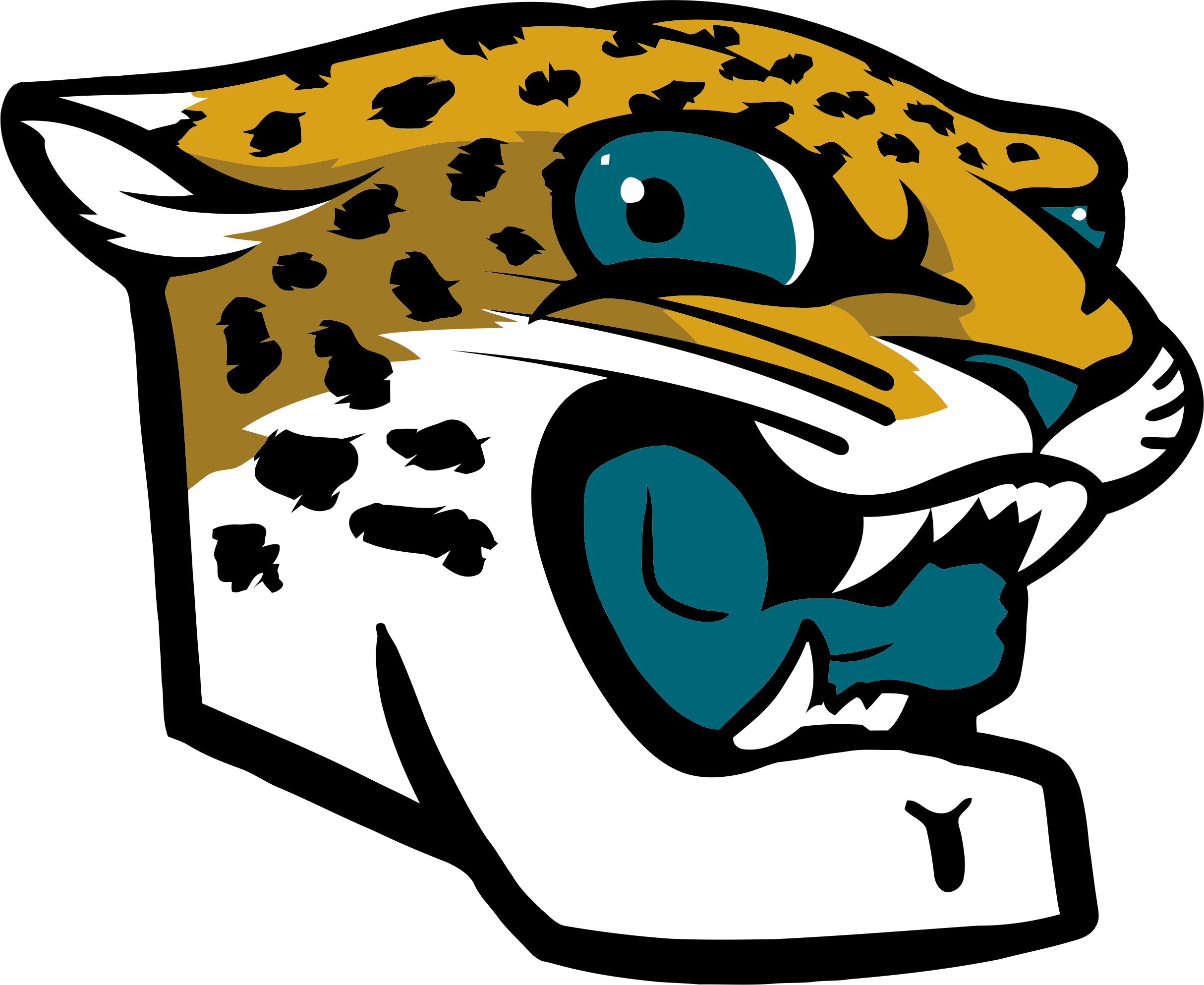 Jacksonville Jaguars Steroids Logo DIY iron on transfer (heat transfer)
